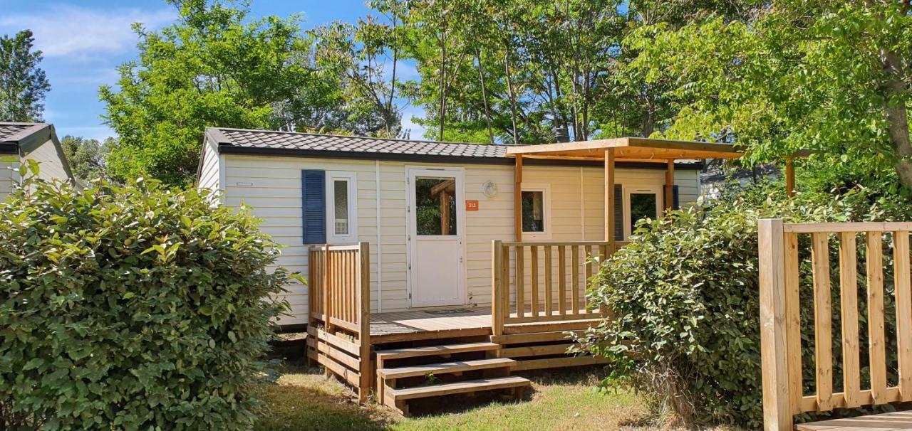 Mobil Home Climatise 6 Personnes 라 로크 당 테롱 외부 사진